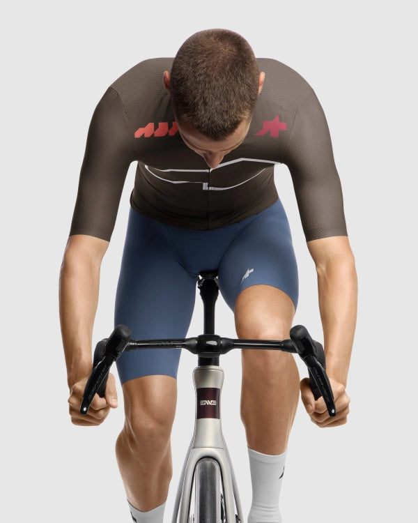 ASSOS EQUIPE R S11 We are the A Short Sleeve Jersey Brown