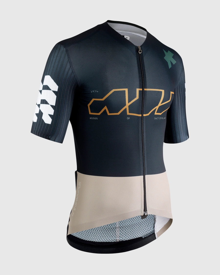 ASSOS EQUIPE RS S11 Something to Say Short Sleeve Jersey Blue