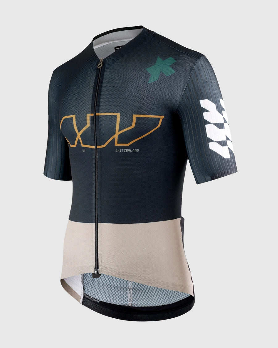ASSOS EQUIPE RS S11 Something to Say Short Sleeve Jersey Blue