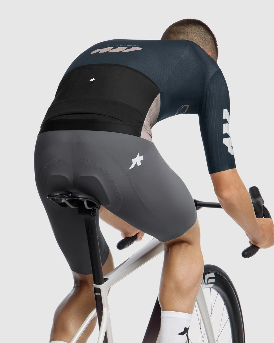 ASSOS EQUIPE RS S11 Something to Say Short Sleeve Jersey Blue