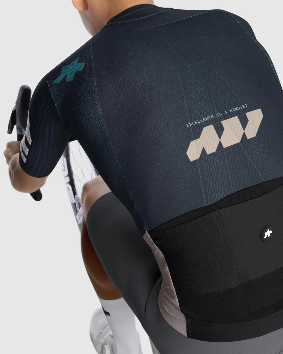 ASSOS EQUIPE RS S11 Something to Say Short Sleeve Jersey Blue