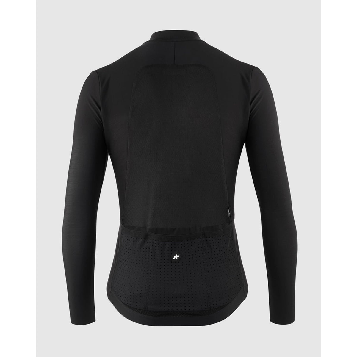 Trøje ASSOS EQUIPE R SPRING FALL S11 Lange Ærmer Sort