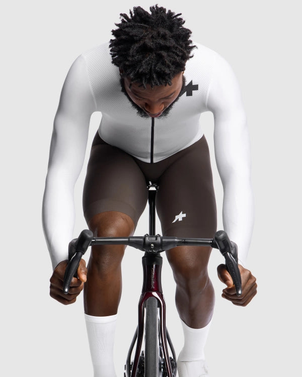 Shirt ASSOS MILLE GT S11 EVO Lange Mouwen Wit