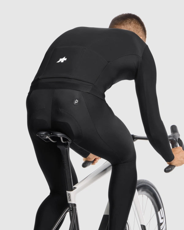 Trøje ASSOS MILLE GT SPRING FALL S11 Lange Ærmer Sort