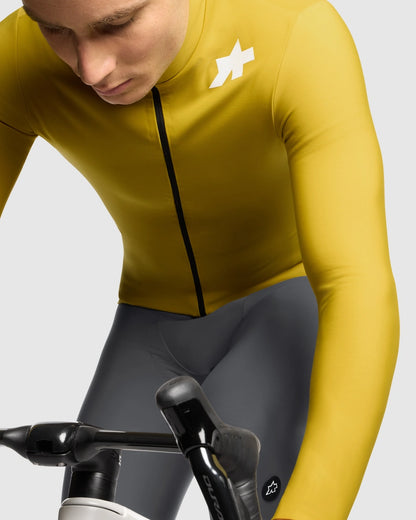 Cykeltrøje ASSOS MILLE GT SPRING FALL S11 Langærmet Gul
