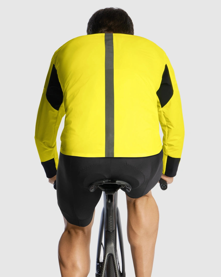 ASSOS MILLE GTS WASSERSCHNAUZE RAIN S11 Optic Yellow Jacket