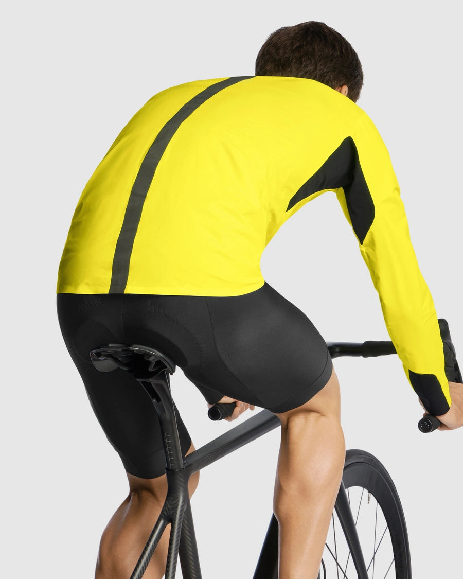 ASSOS MILLE GTS WASSERSCHNAUZE RAIN S11 Optic Yellow Jacket