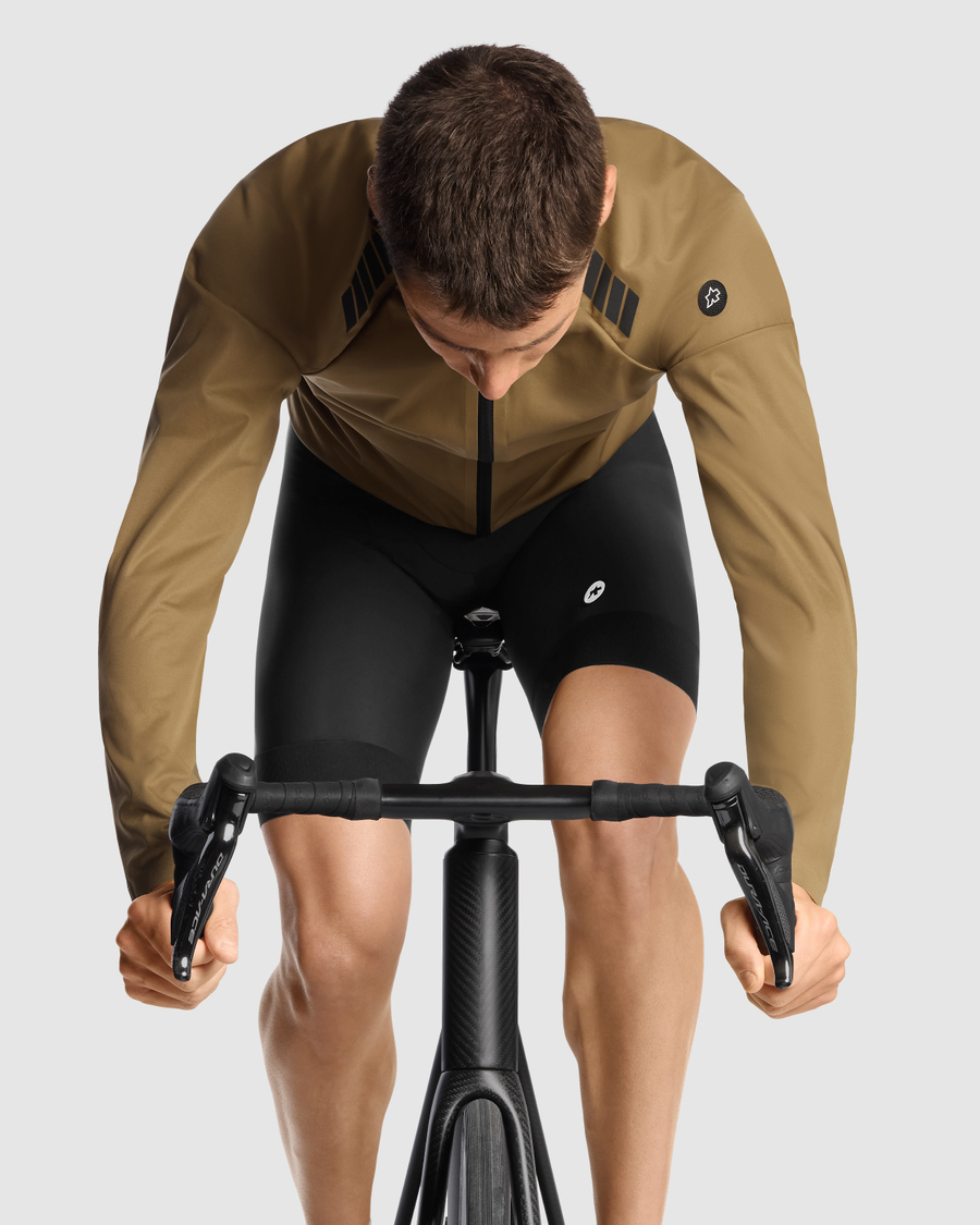Jacka ASSOS MILLE GT SHELL S11 Brun