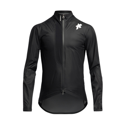 ASSOS EQUIPE RS SCHLOSSHUND RAIN S11 -takki Musta