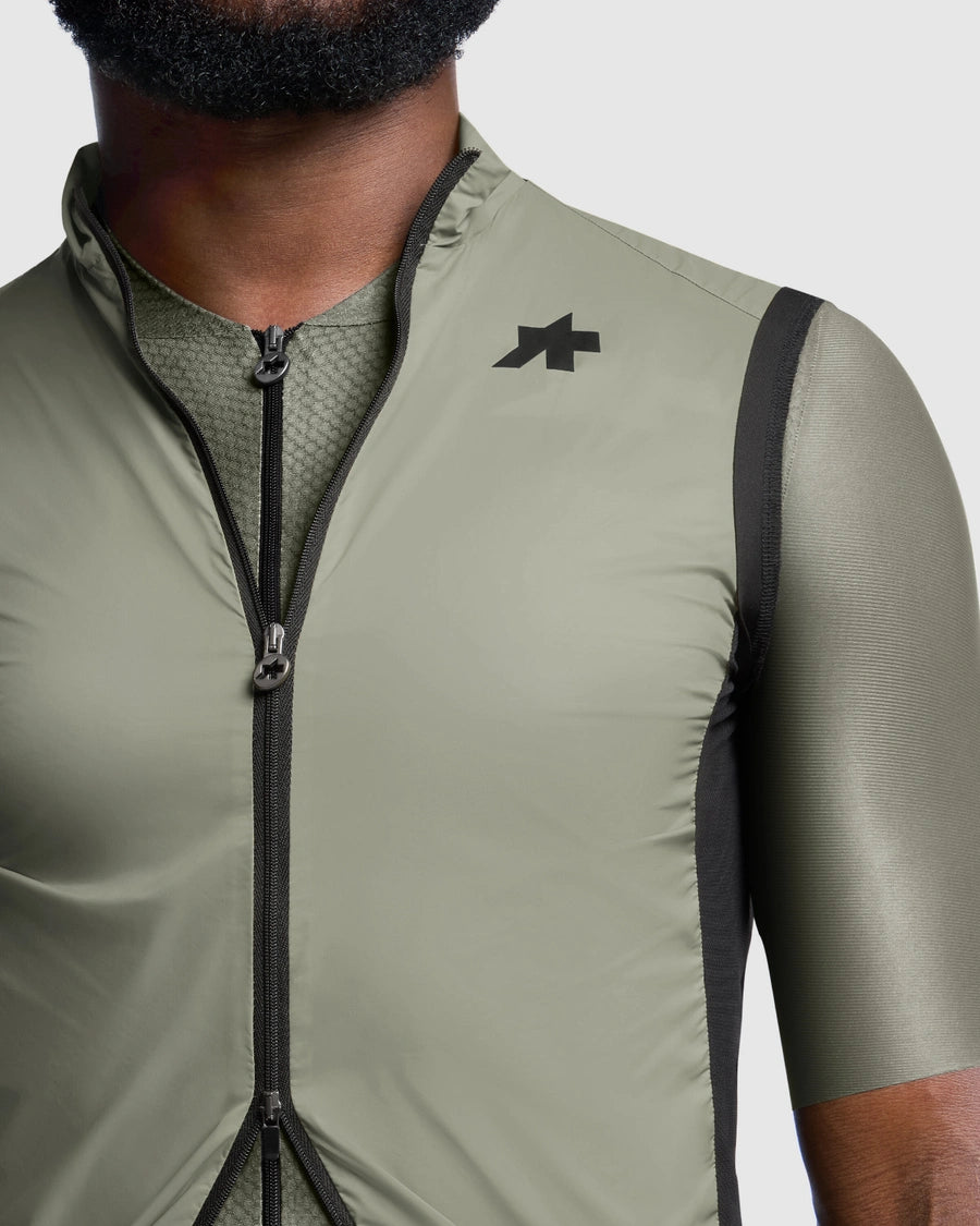 ASSOS MILLE GT WIND S11 Sleeveless Jacket Edge Green