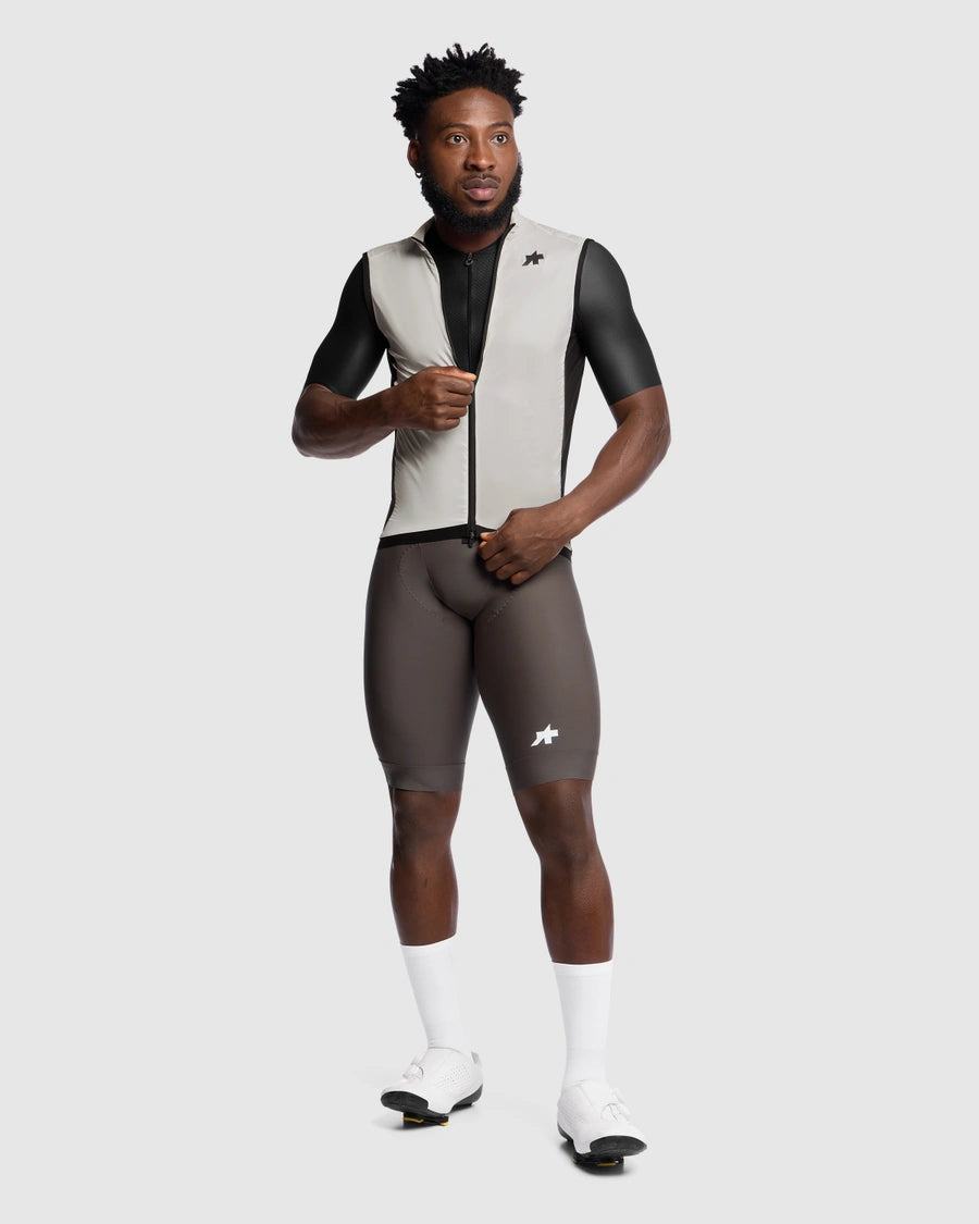 ASSOS MILLE GT WIND S11 Sleeveless Jacket Almond Milk