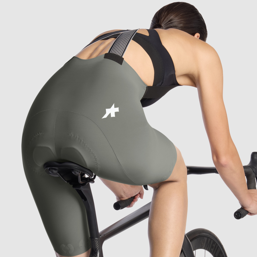 ASSOS DYORA R S11 Women's Bib Shorts Khaki