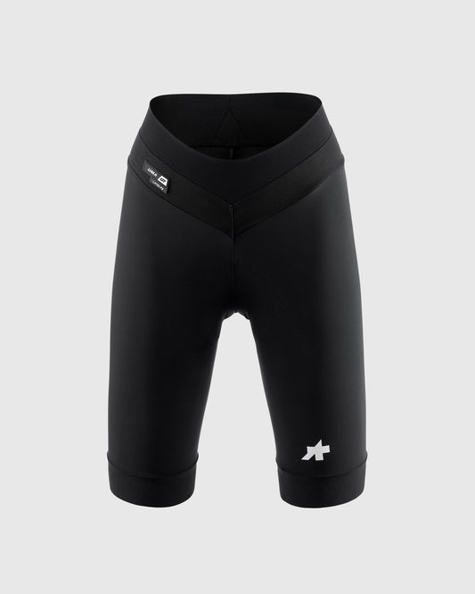ASSOS UMA GT HALF S11 LONG Women's Short Bib Shorts Black