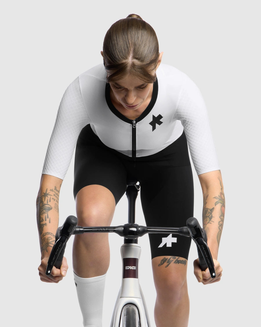 Trisuit ASSOS DYORA RSV TRIATOR S11 Dames Wit