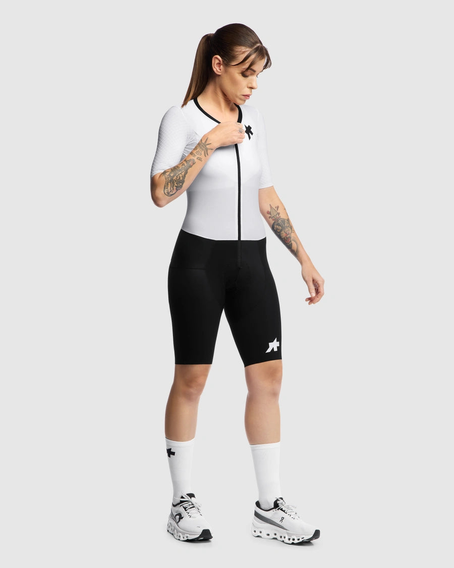 Trisuit ASSOS DYORA RSV TRIATOR S11 Dames Wit