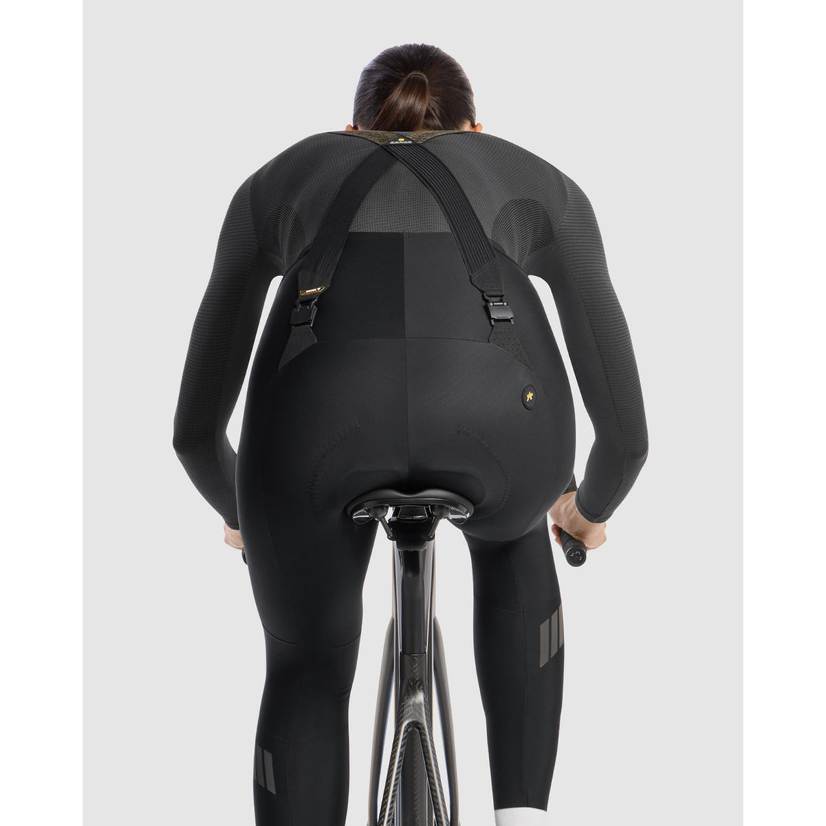 Langt bib-shorts ASSOS UMA GTV SPRING FALL S11 Dame Sort