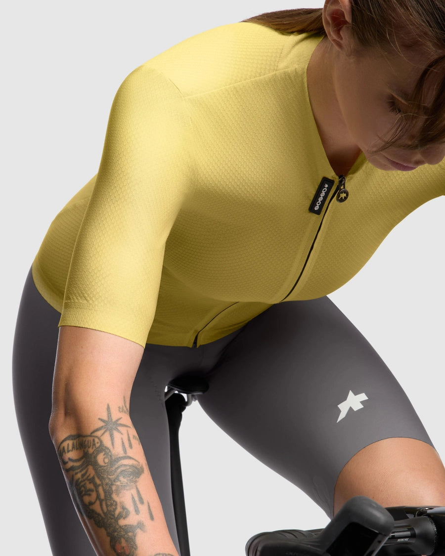 ASSOS DYORA R S11 kortærmet cykeltrøje Dame Yellow