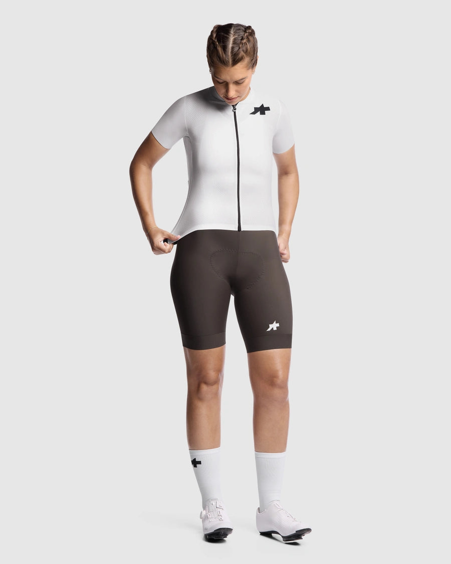 Tröja ASSOS UMA GT S11 EVO Kortärm Dam White