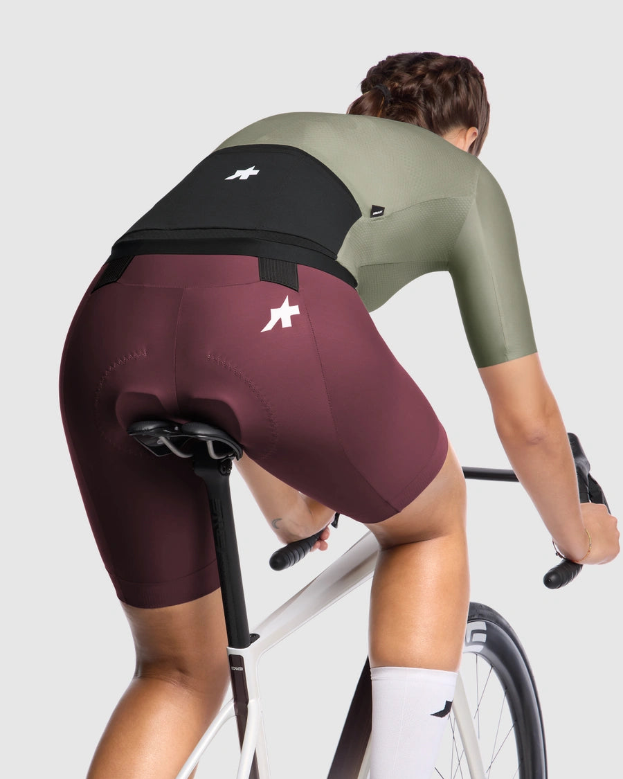 Trøje ASSOS UMA GT S11 EVO Korte Ærmer Dame Edge Green