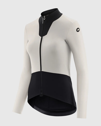 Cykeltrøje ASSOS DYORA R SPRING FALL S11 Langærmet Dame Hvid