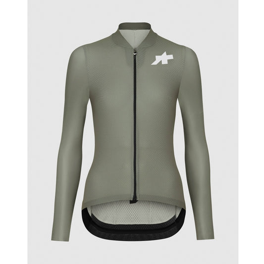 ASSOS UMA GT S11 EVO Long Sleeve Women's Jersey Green