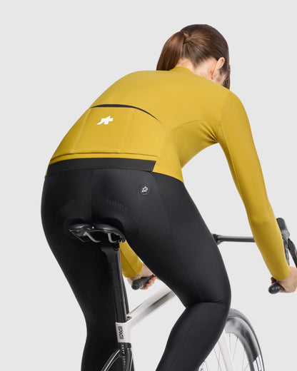 Trøje ASSOS MILLE GT SPRING FALL S11 Langærmet Dame Gul