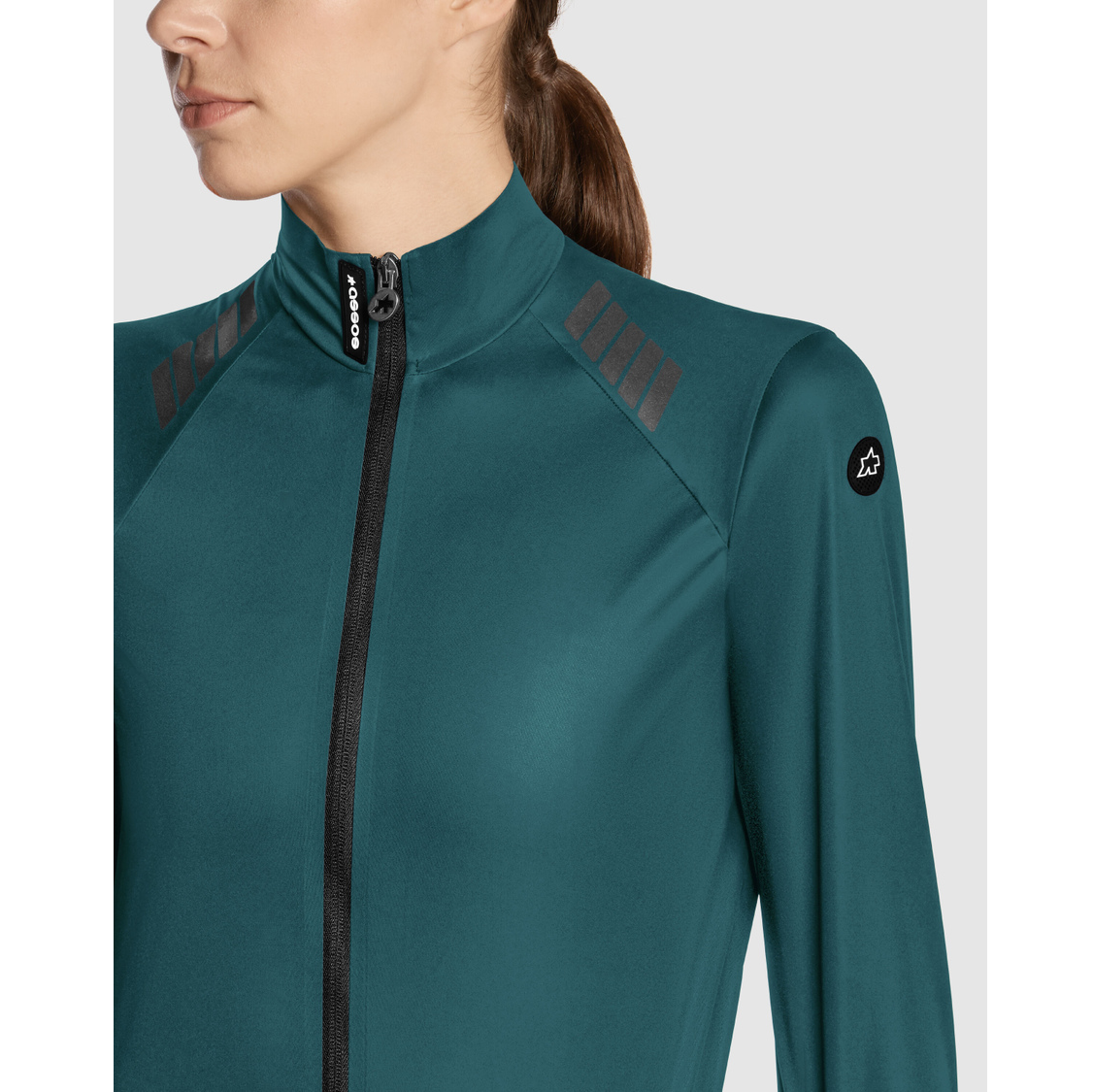 Veste ASSOS UMA GT SHELL S11 Dames Foundation Green