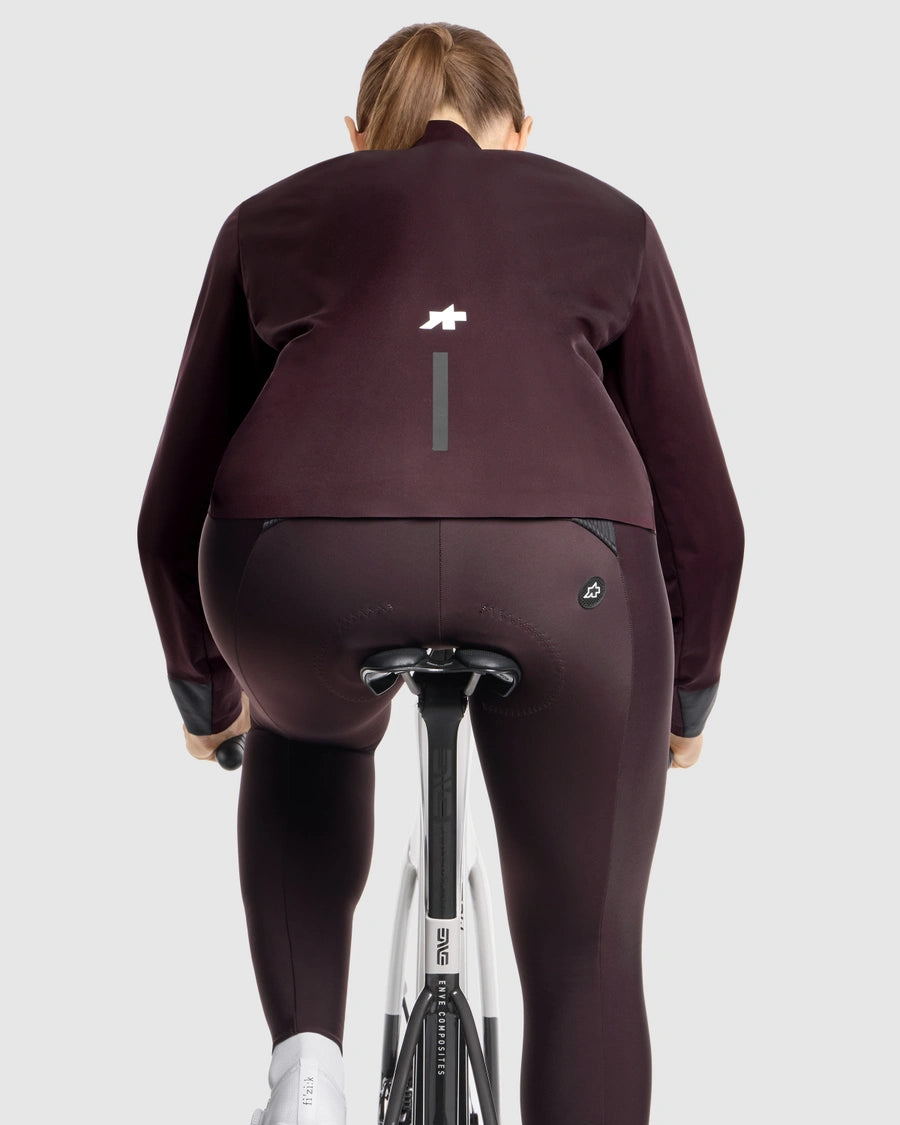 ASSOS MILLE GT SHELL S11 EVO Women's Jacket Brown/Burgundy