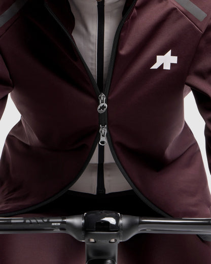 Jachetă ASSOS MILLE GT SHELL S11 EVO Damă Maro/Bordo