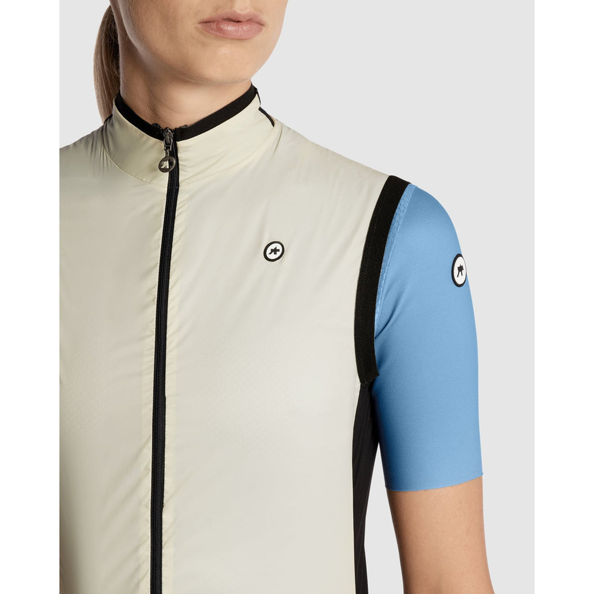 ASSOS UMA GT WIND C2 Women's Sleeveless Jacket Beige