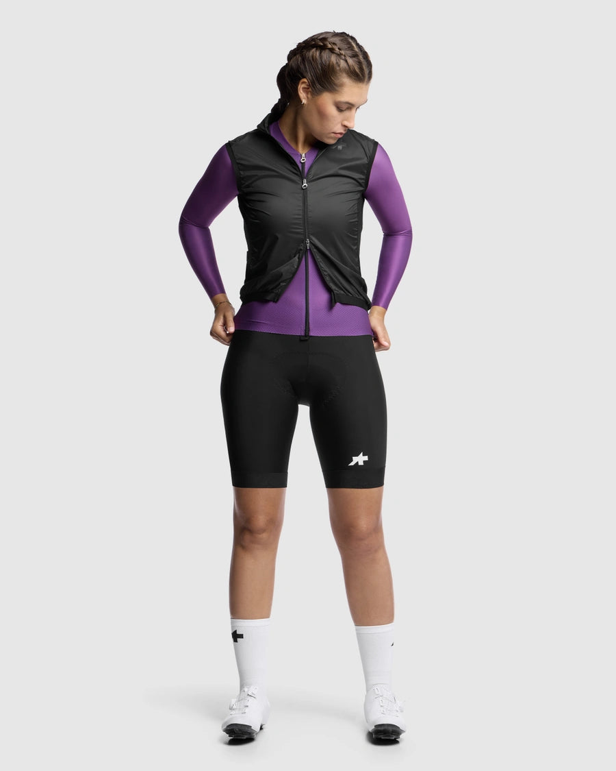 ASSOS UMA GT WIND S11 Dame vindvest Sort