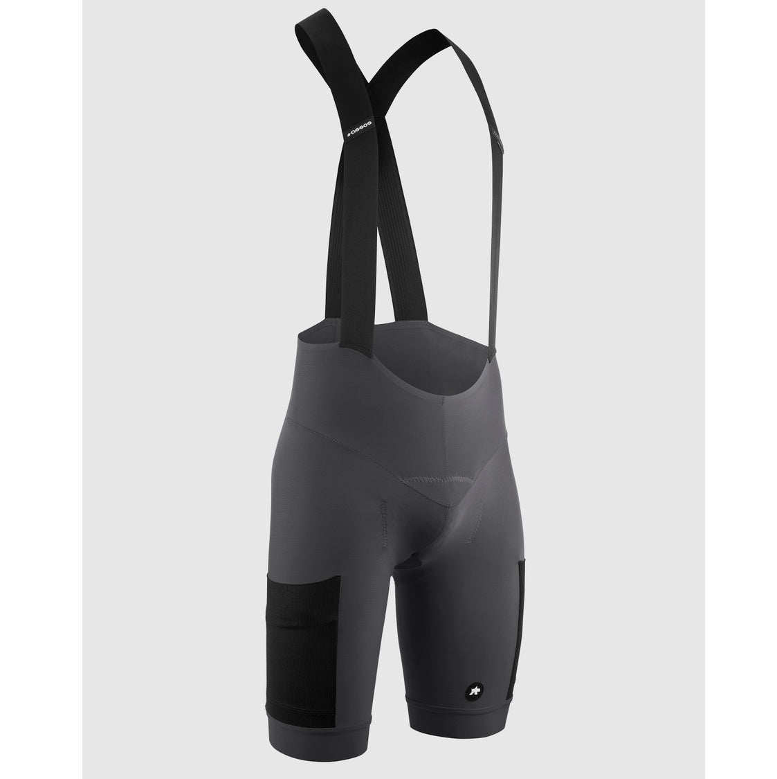 Bib shorts ASSOS TACTICA KIESKAFER GRAVEL T5 Grå