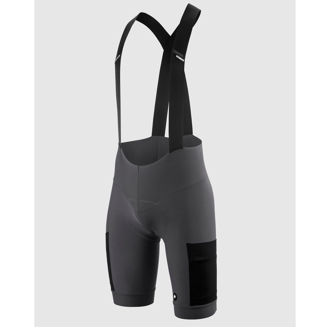 Bib shorts ASSOS TACTICA KIESKAFER GRAVEL T5 Grå