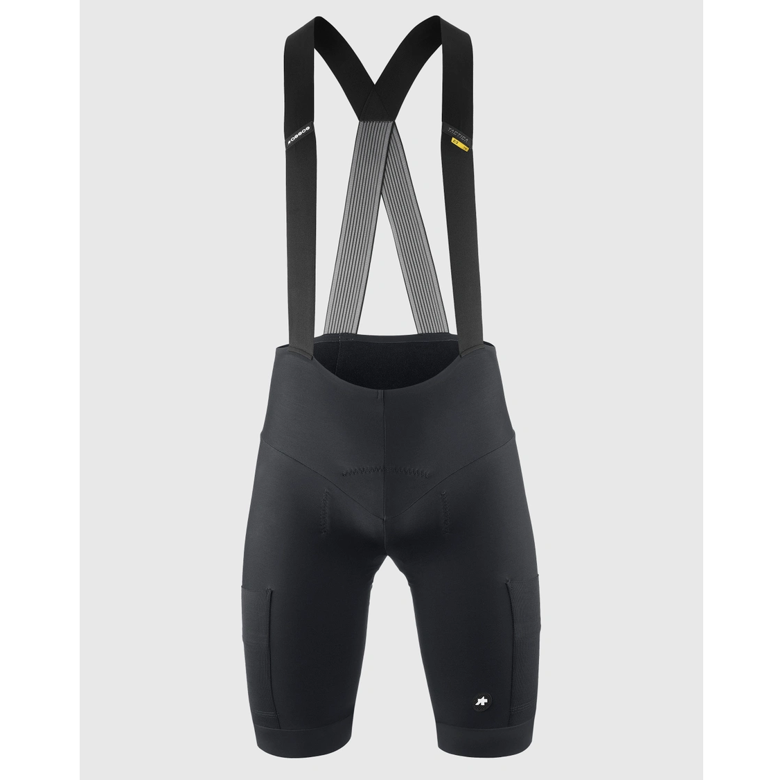 Kort sele-cuissard ASSOS TACTICA SPRING FALL T5 Sort