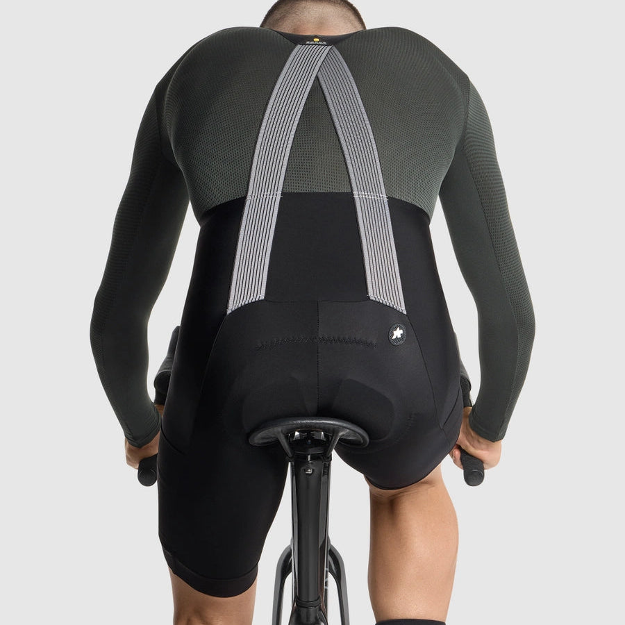 Kort sele-cuissard ASSOS TACTICA SPRING FALL T5 Sort