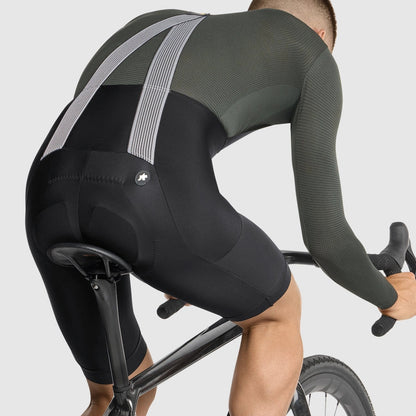 Krátké Laclové Kalhoty ASSOS TACTICA SPRING FALL T5 Černé