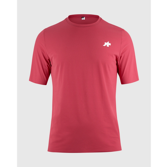 ASSOS TACTICA POST RIDE T5 Short Sleeve Jersey Deep Berry