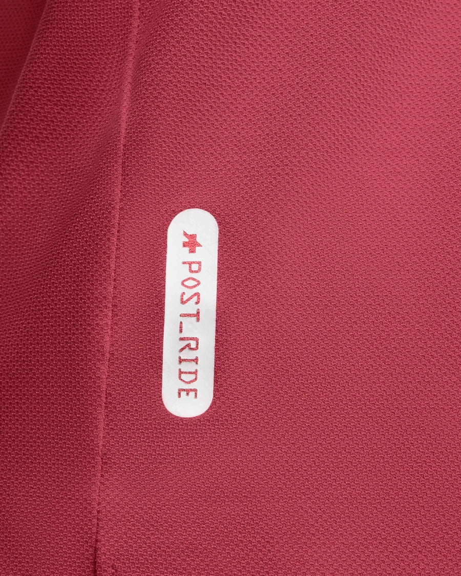 ASSOS TACTICA POST RIDE T5 Kortärmad Tröja Deep Berry