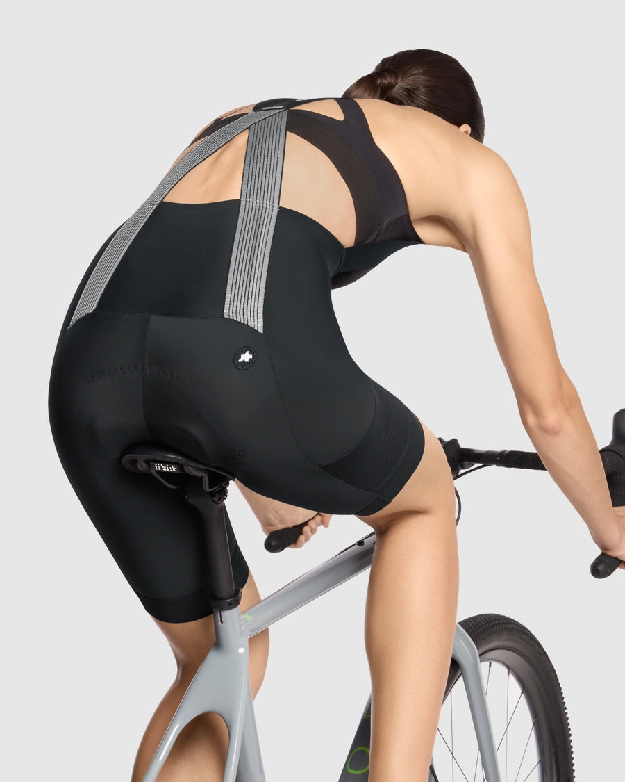 ASSOS TACTICA KIESKAFER T5 GRAVEL kort bib-shorts til kvinder Sort