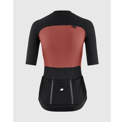 ASSOS TACTICA T5 -lyhythihainen naisten pyöräilypaita Burned Brown