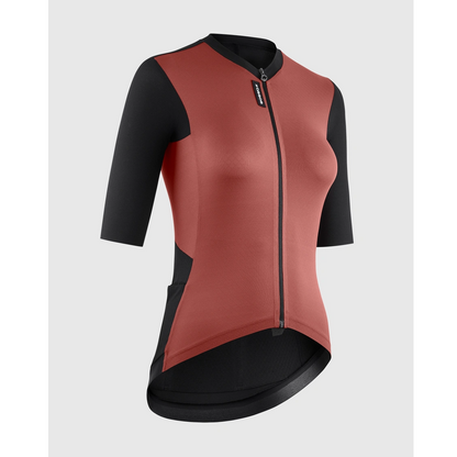ASSOS TACTICA T5 -lyhythihainen naisten pyöräilypaita Burned Brown