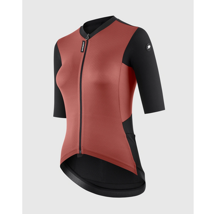 ASSOS TACTICA T5 -lyhythihainen naisten pyöräilypaita Burned Brown