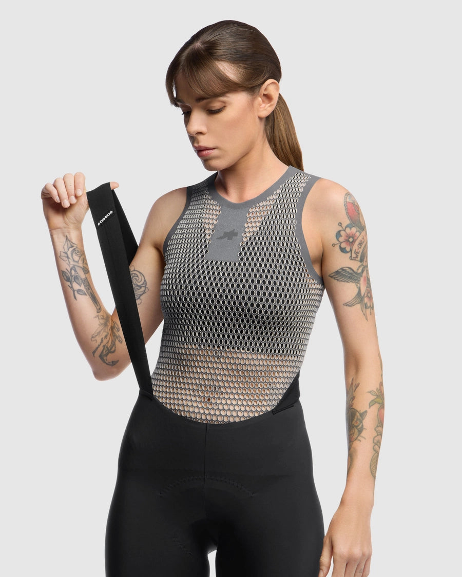 ASSOS EQUPE NS SKIN P1 -hihaton alusvaate Harmaa