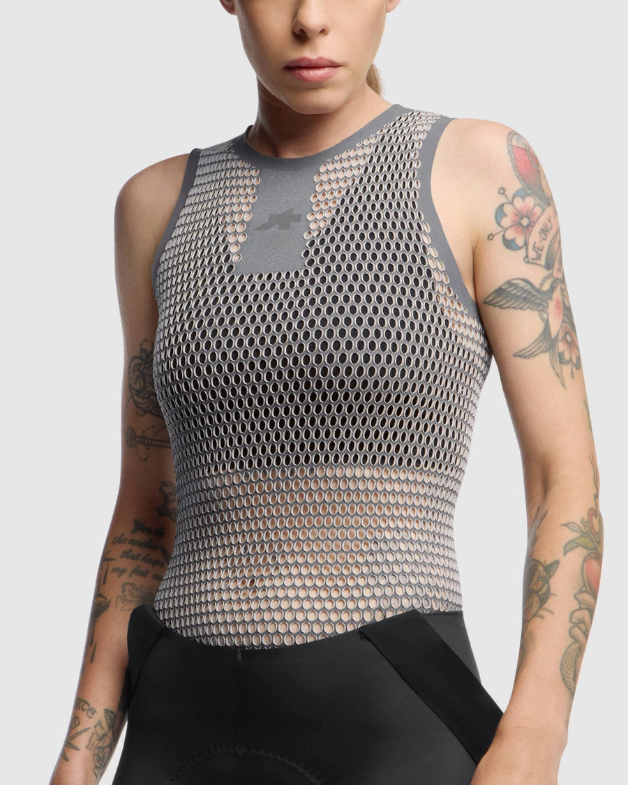 ASSOS EQUPE NS SKIN P1 -hihaton alusvaate Harmaa