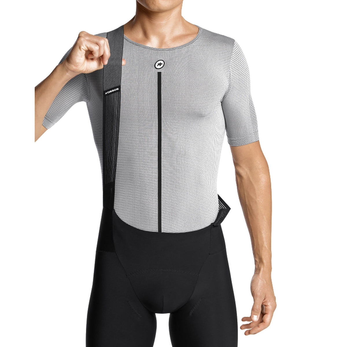 Aluspaita ASSOS NS SKIN LAYER P1 Lyhyet Hihat Harmaa