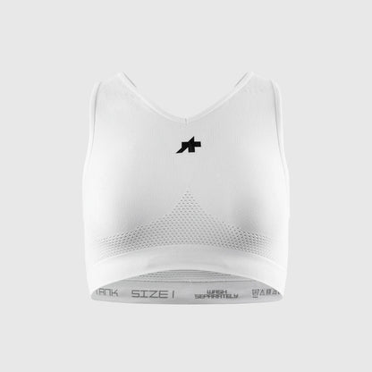 ASSOS CROPPED P1 Women's Sports Bra White