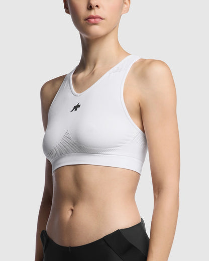 ASSOS CROPPED P1 Women's Sports Bra White