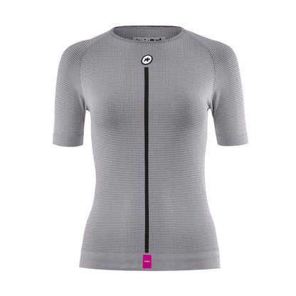 ASSOS NS SKIN LAYER P1 Short Sleeve Women's Base Layer Grey