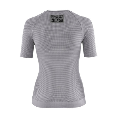 ASSOS NS SKIN LAYER P1 Short Sleeve Women's Base Layer Grey