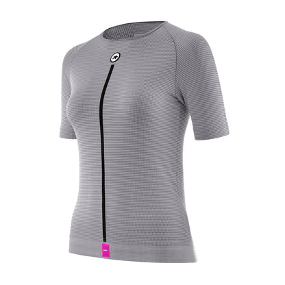 ASSOS NS SKIN LAYER P1 Short Sleeve Women's Base Layer Grey